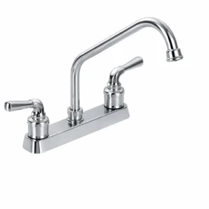 MEZCLADORA PARA TARJA 8" CROMO 1/4"VUELTA