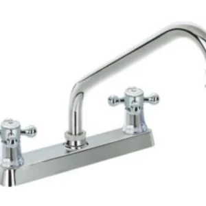 MEZCLADORA PARA TARJA 8" CROMADA VTA COMPLETA