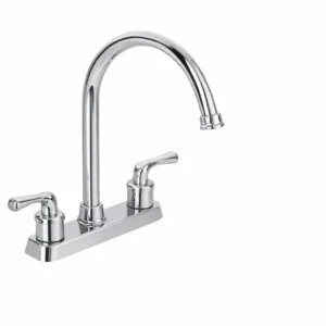 MEZCLADORA PARA TARJA 8" CROMO 1/4" VUELTA