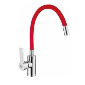 MONOMANDO FREGADERO FLEX ROJO FIDIC